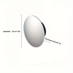 2pcs Car RV Blind Spot Mirrors 360 Degree Rearview Mirror Small Round Mirror