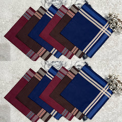 Men's Business Handkerchiefs Dark Suit Pocket Towels