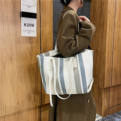 Women's Large Capacity Shoulder Bag - Casual Tote Bag for Outdoor Travel