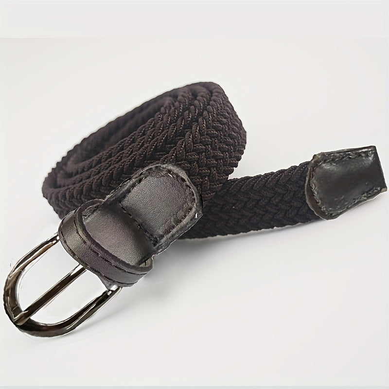 Boys Lightweight Braided Elastic Belt Holiday Gift