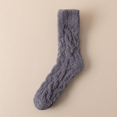 Men's Thermal Crew Socks Thick Plush Comfy Casual Unisex Winter Outdoor Wear