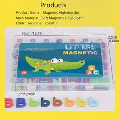 Magnetic Sponge Alphabet Learning Book