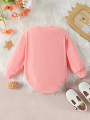 Cozy Baby Girl Cotton Long Sleeve Romper Bodysuit