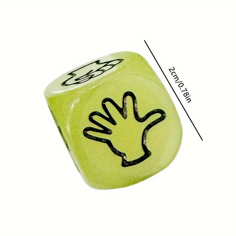 Glow in the dark Finger Guessing Dice Set