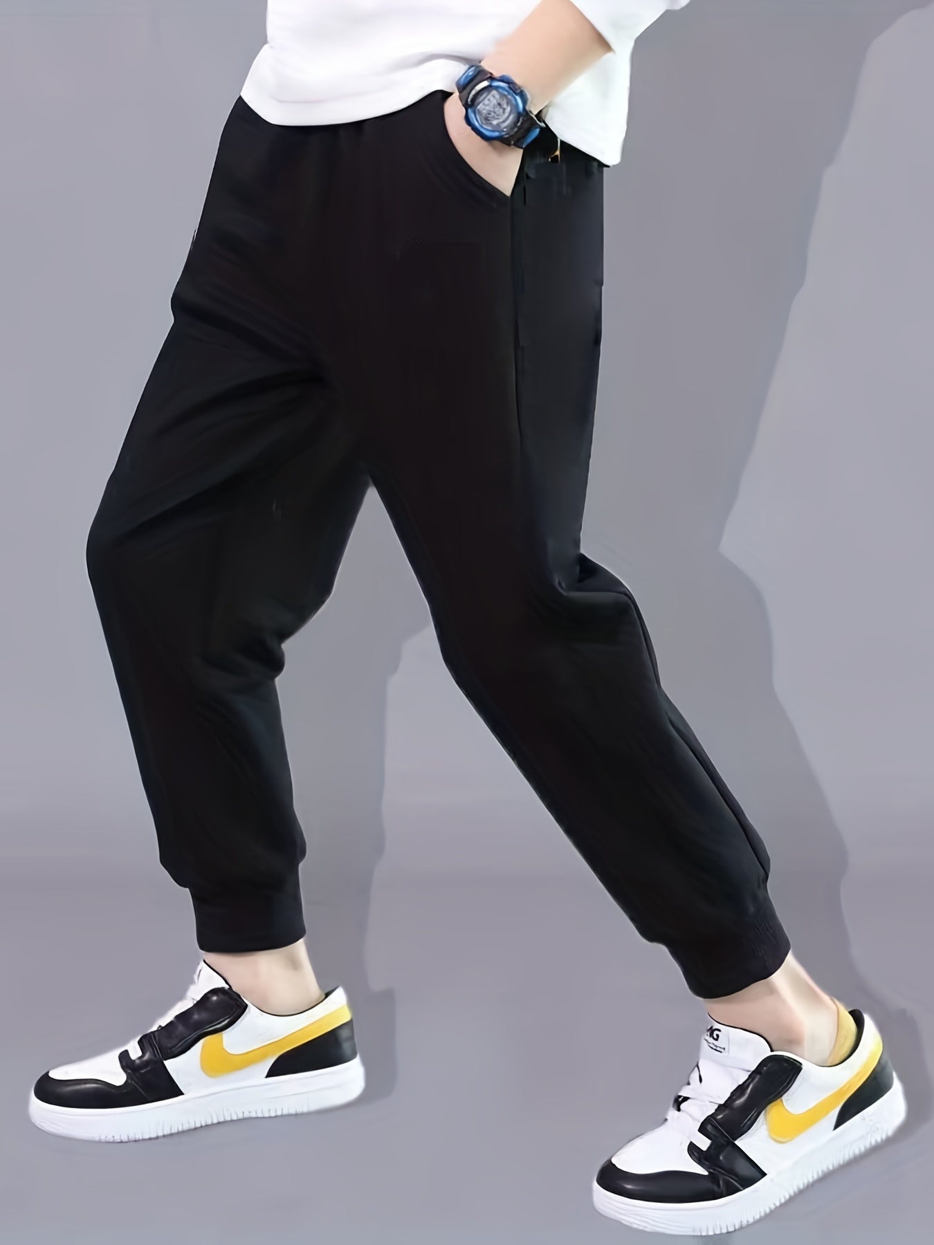Boys Active Sweatpants Quick drying Jogger Pants