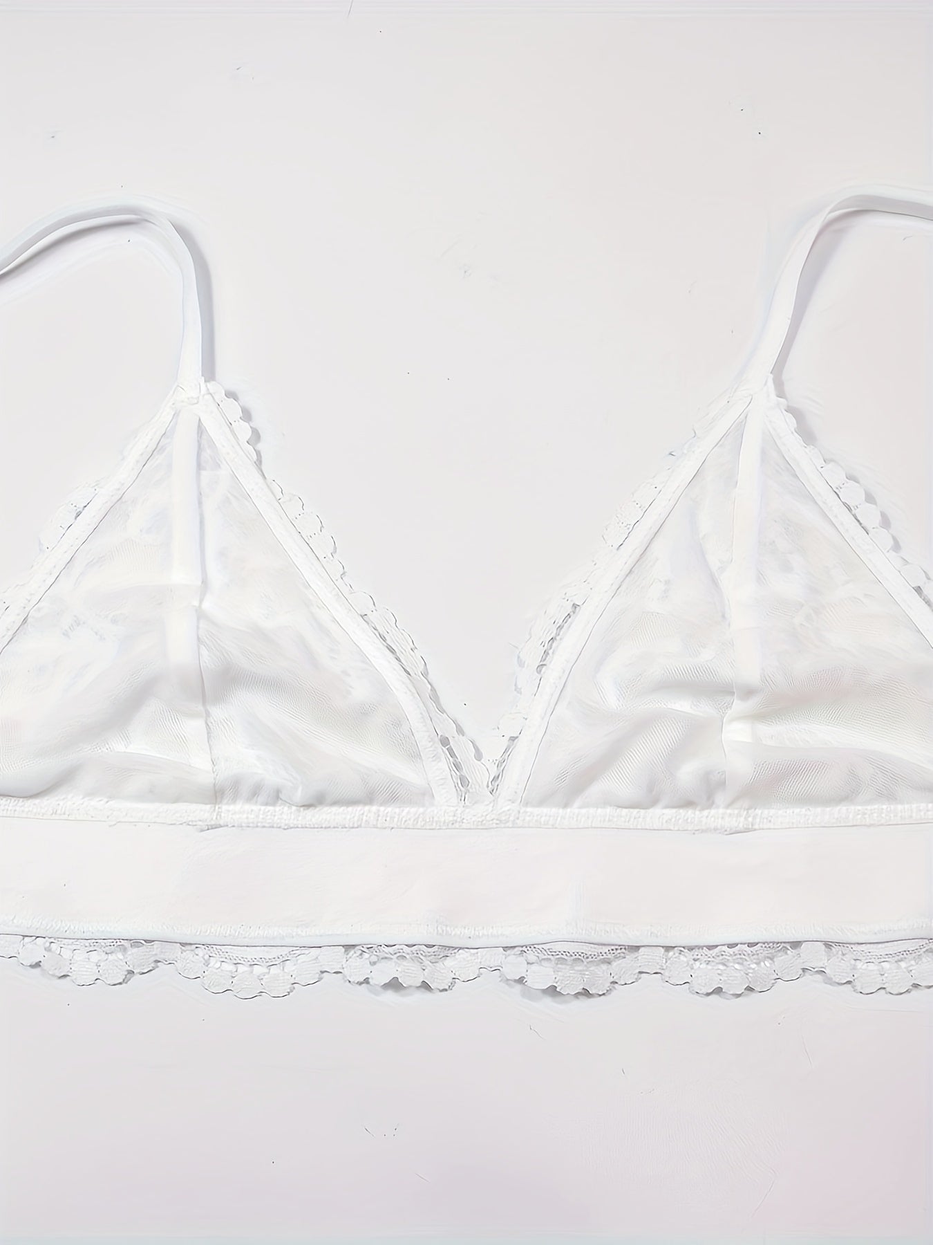 Lace Wireless Push Up Bra - Comfort & Breathability