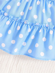 Baby Girl Ruffle Halter Tank Dress
