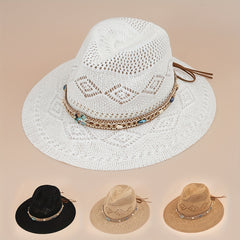 Summer Sun Hat UV Protection Straw Hat