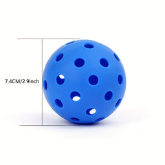 6pcs 40 Hole 2.9'' Pickleballs PE High Elastic Replacement