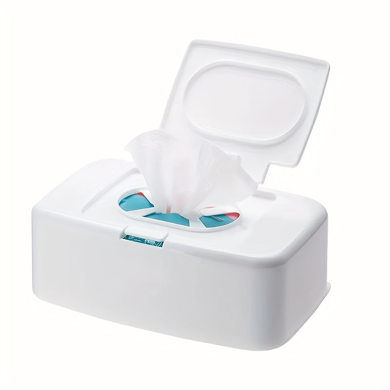 Tissue Box Wipes Dispenser Portable Organizer For Car Office