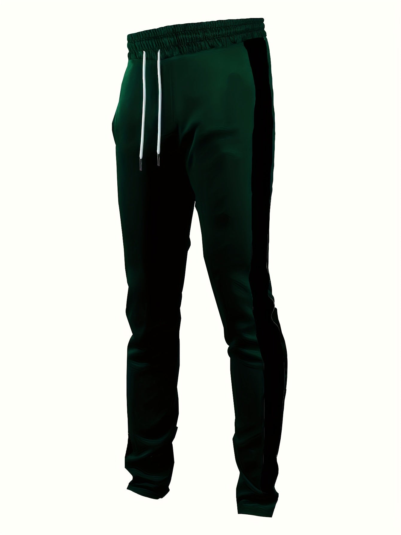Patchwork Vertical Block Men's Drawstring Sweatpants