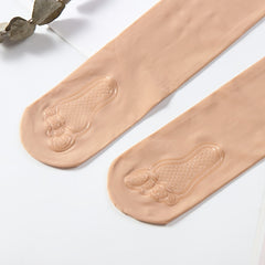 High Waist Anti-Snag Footed Pantyhose Women's Stockings