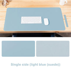 Portable Desk Computer Pad Mouse Pad PU Leather Waterproof Oversized Mouse Pad