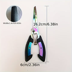 Multifunctional Fishing Pliers Scissors Line Cutter Hook Remover