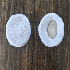 Soft Pink Fleece Lined Ear Muffs No Headband Hand Wash Fitted Fit