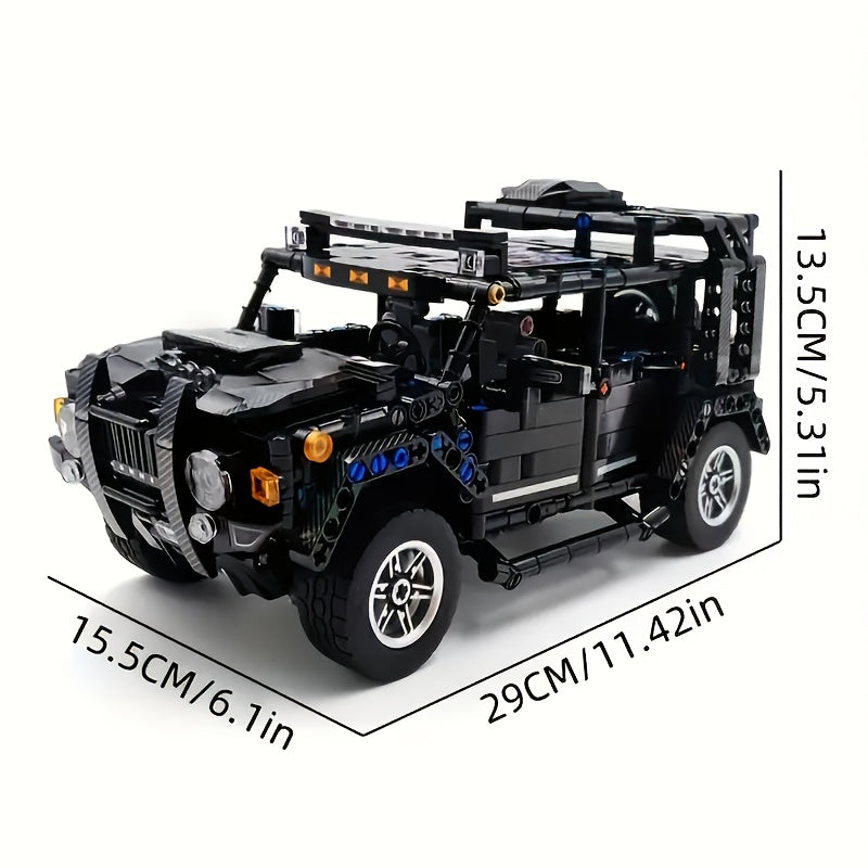 1020pcs Off Road Vehicle Assembly Kit Adult Challenge Vehicle Home Decoration