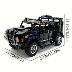 1020pcs Off Road Vehicle Assembly Kit Adult Challenge Vehicle Home Decoration