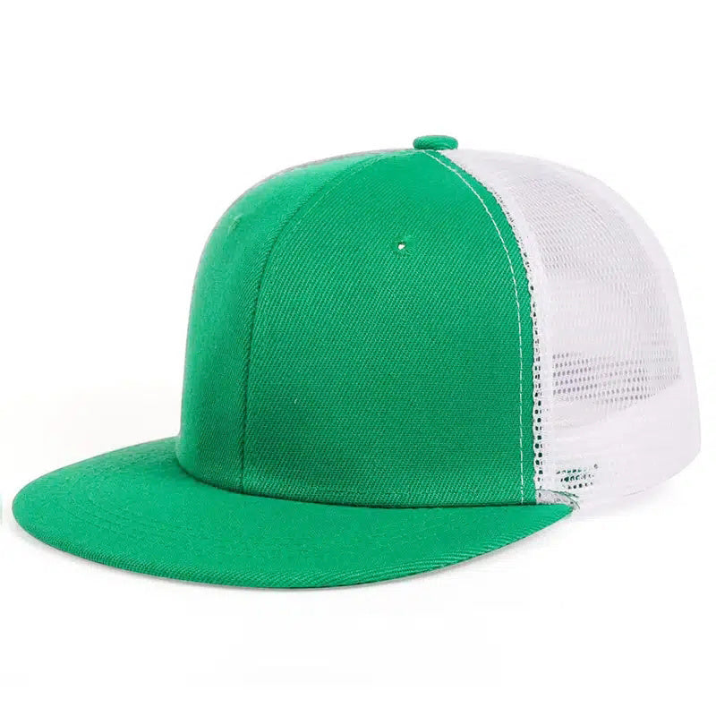 Men's Casual Mesh Flat Brim Cap