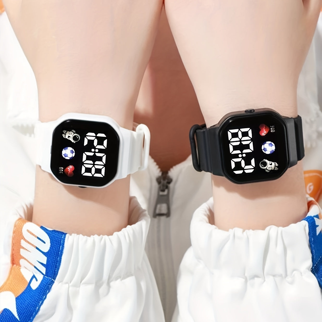 Unicorn Waterproof LED Electronic Watch For Couples