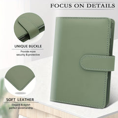 Budget Binder w/ Zipper Envelopes & Expense Sheets Money Organizer