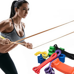 TPE Latex Resistance Band for Pilates Fitness