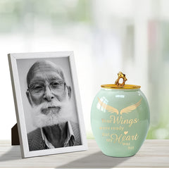 Ceramic Pet Urn Dog Ashes Container Memorial Cremation Urns Cats Ashes Keepsake