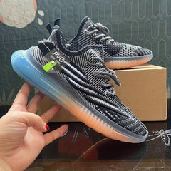 Men's Casual Mesh Breathable Sport Shoes Lightweight Sneakers Lace Up Comfy