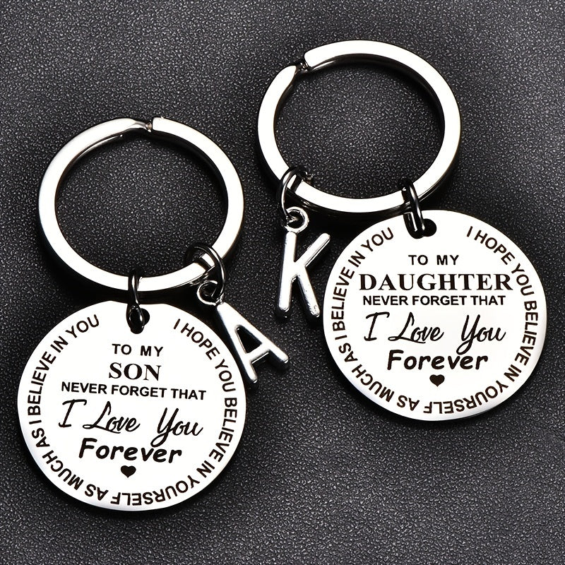 Personalized Stainless Steel Keychain Gift For Daughter