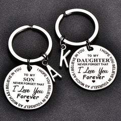 Personalized Stainless Steel Keychain Gift For Daughter
