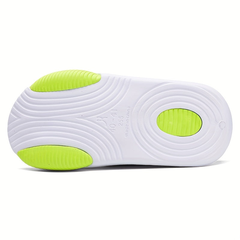 Men's Platform Thong Sandals Casual Smile Detail Non Slip Flip flops