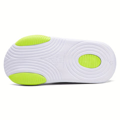 Men's Platform Thong Sandals Casual Smile Detail Non Slip Flip flops