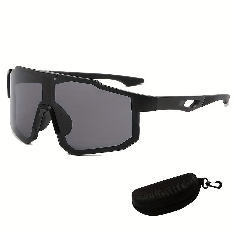 Men's Gradient Sports Sunglasses UV Protection Iron Frame Eyewear