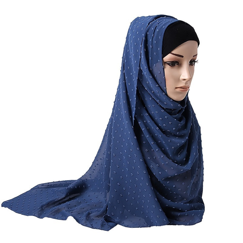 Chiffon Bandana Lightweight Long Shawl Scarf for Fall Winter