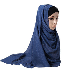 Chiffon Bandana Lightweight Long Shawl Scarf for Fall Winter