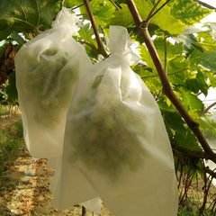 200pcs Non-woven Grape Bag Lotus Mist Bird Proof Fruit Bag 6-7 inch