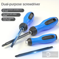 Telescopic Magnetic Screwdriver Set Hard Screwdriver Household