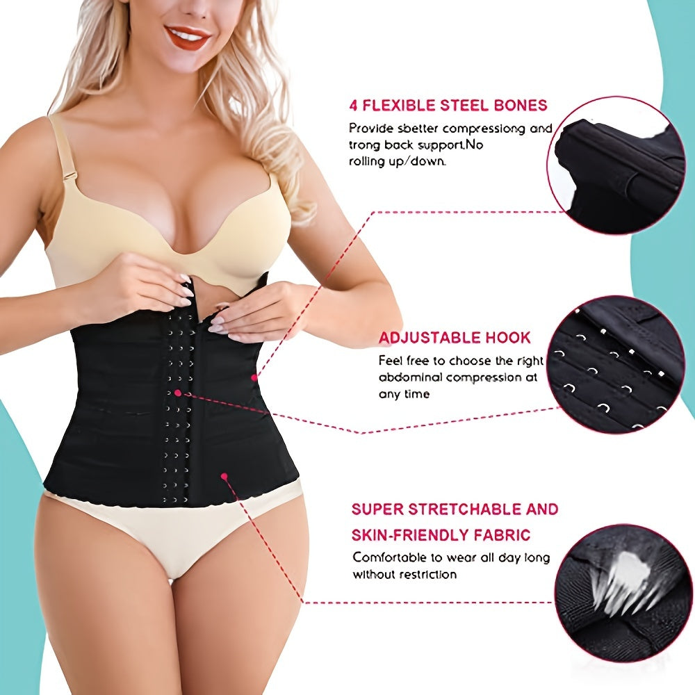 Hourglass Body Shaper Waist Trainer Tummy Control Girdle Women's Underwear