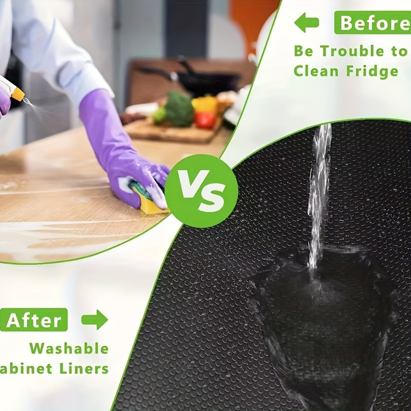 Non-Adhesive Drawer Mat 44x96cm Cabinet Liner Refrigerator Mat
