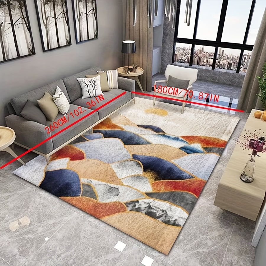 Fluffy Faux Cashmere Area Rugs - Soft & Comfortable - Machine Washable