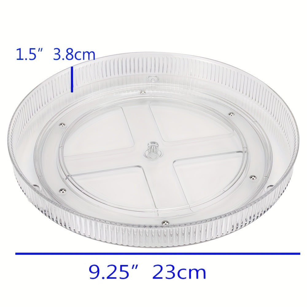 360 Rotating Makeup Organizer Countertop Cosmetic Holder Shelf