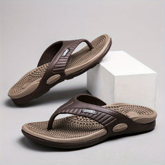 Men's Non Slip Massage Flip Flops Quick Drying Thong Sandals