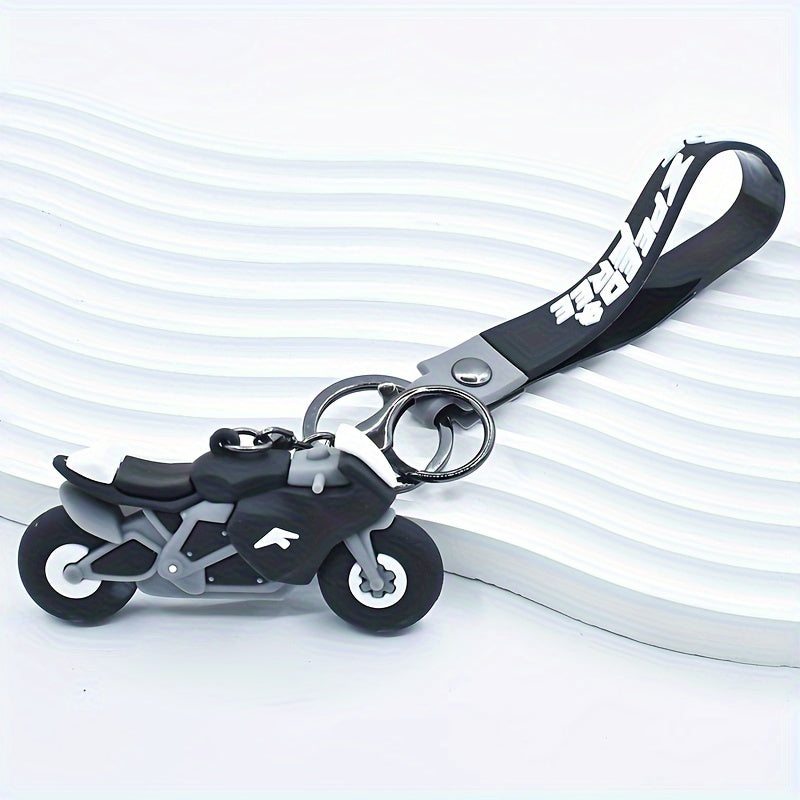 Motorcycle Model Keychain Pendant for Car Keys Backpacks Wallets