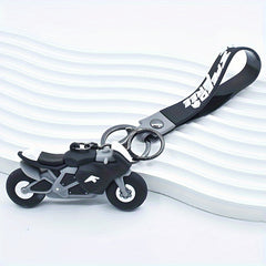 Motorcycle Model Keychain Pendant for Car Keys Backpacks Wallets
