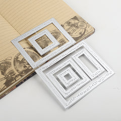 Metal Cutting Dies Border Stencils for Scrapbooking Stamp Album Decor