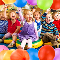 25 Pcs Clap Balloons Elastic Balloons Rubber Play Balloons Wedding Supplies