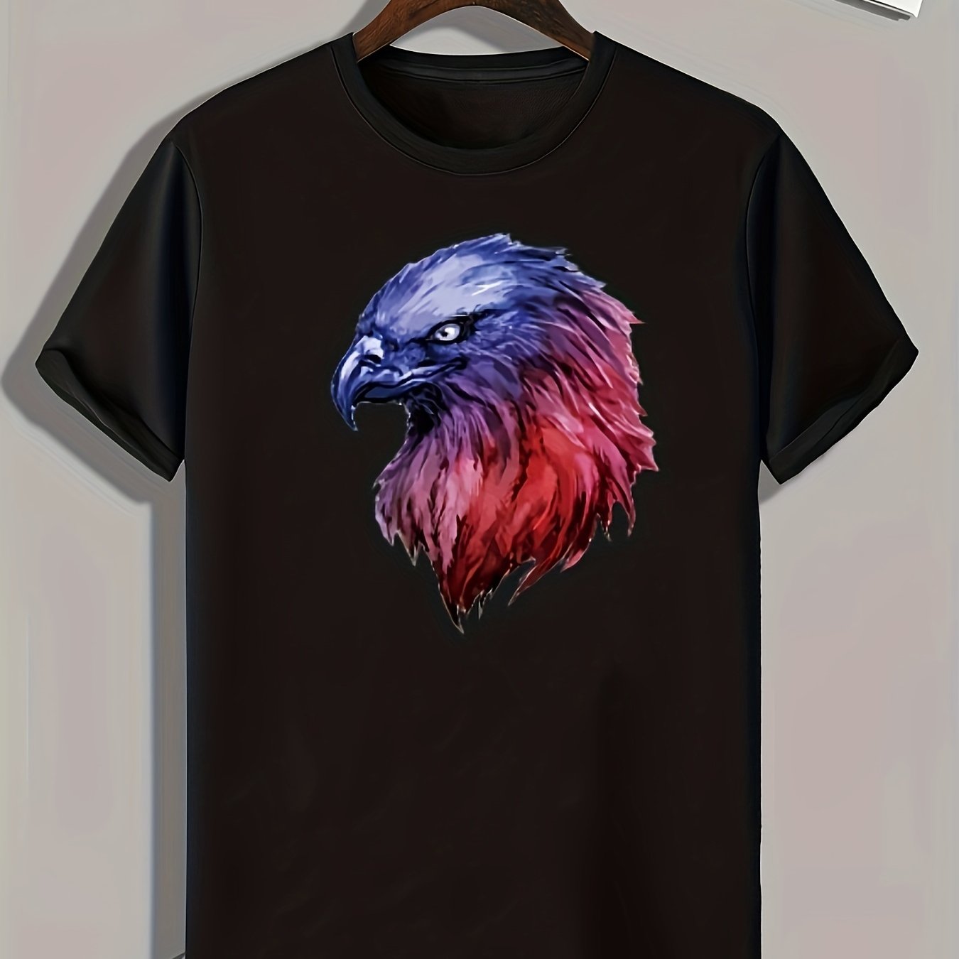 Eagle Print Men's Graphic T shirt Casual Comfy Tees For Summer Mens Clothing