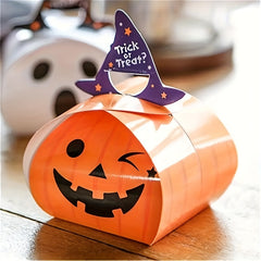 10pcs Halloween Candy Gift Boxes Trick Or Treat Holiday Gift Bags