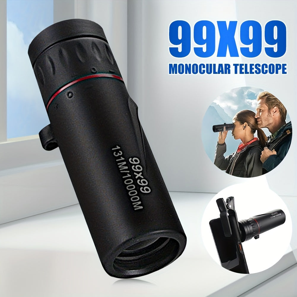 Portable Monocular Telescope 10x Magnification for Outdoor Camping Travel