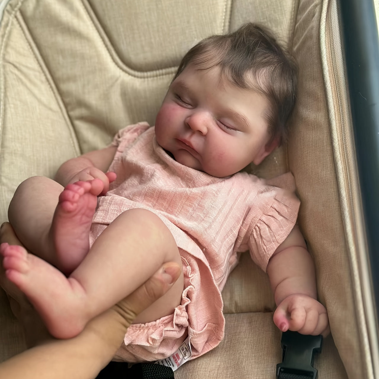 19 Inch Realistic Reborn Baby Doll Sweet Vinyl Sleeping Doll