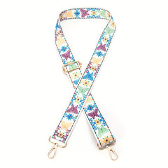 Boho Colorful Butterfly Shoulder Strap Purse Crossbody Strap